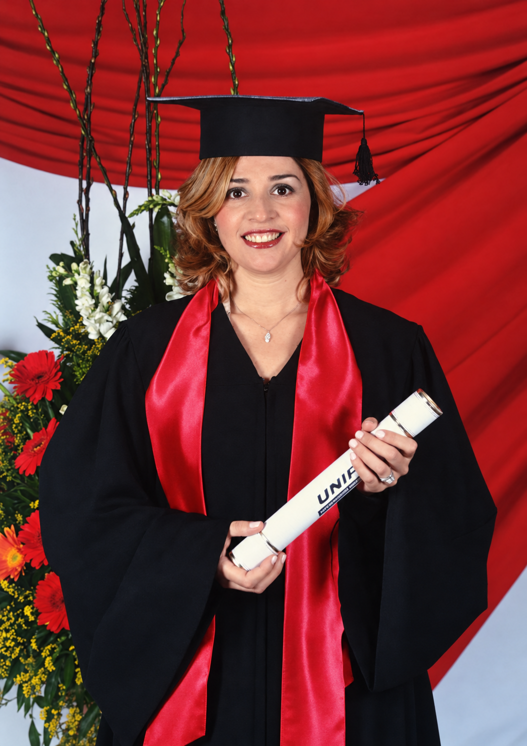 Formatura com diploma